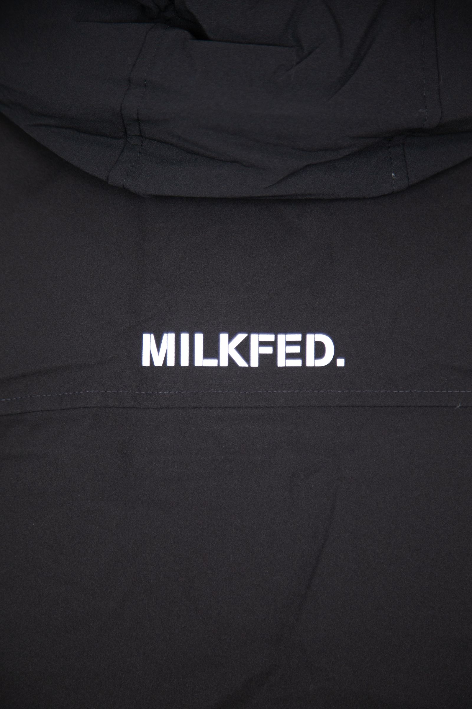 MILKFED. - HOODED PUFFER JACKET / ブラック | Tempt