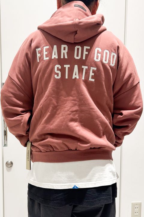 24FW HEAVY WEIGHT FULL ZIP HOODIE / クリムゾン