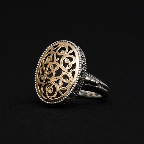 Garden Shadows Big Oval Ring / GR112