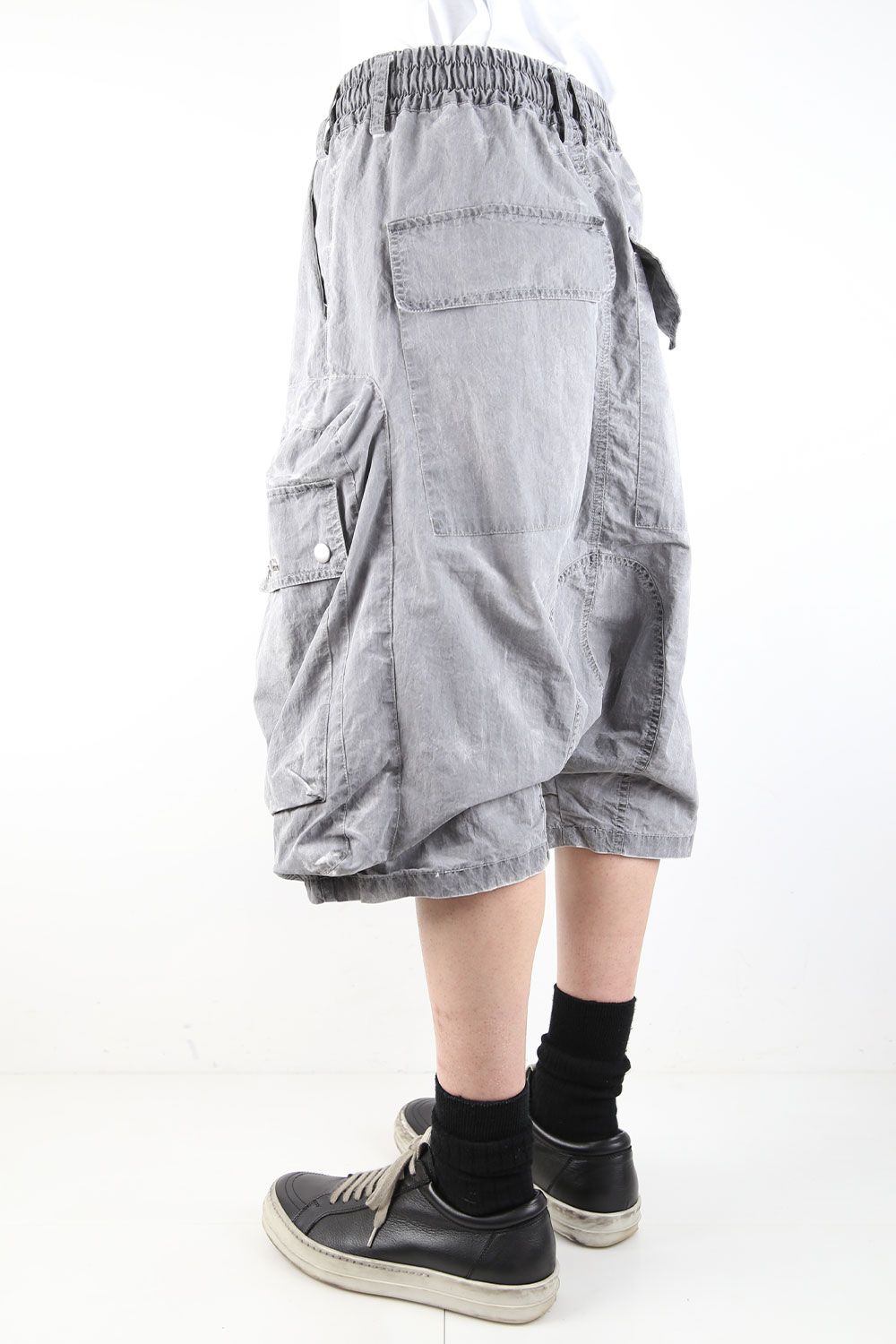 ダストダイビッグポケットショーツ / DUST DYED BIG POCKET SHORTS / グレー
