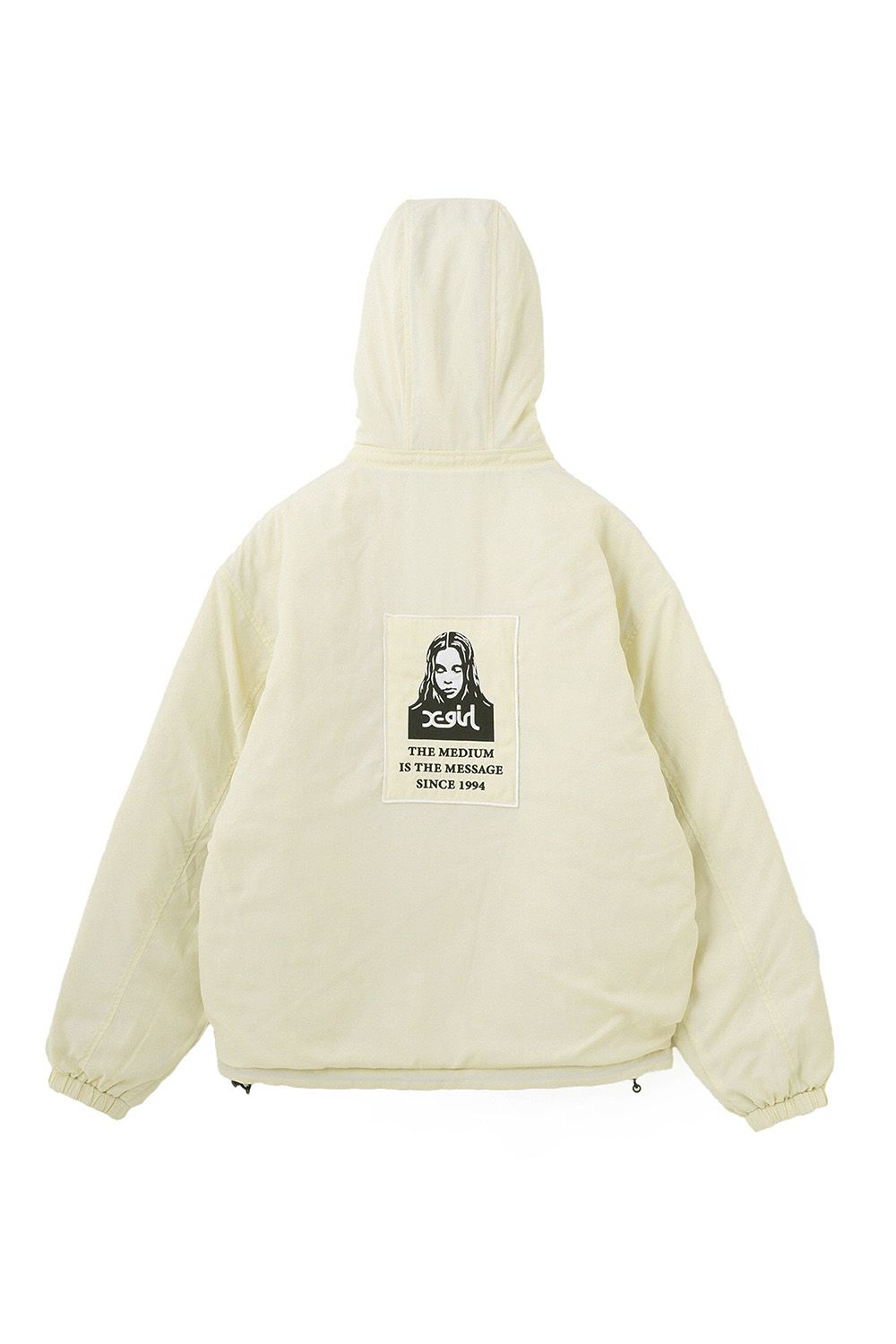 FACE PATCH REVERSIBLE JACKET / ホワイト