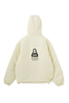 FACE PATCH REVERSIBLE JACKET / ホワイト