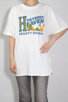 H BEAUTY SALON オーバーサイズTシャツ / ホワイト