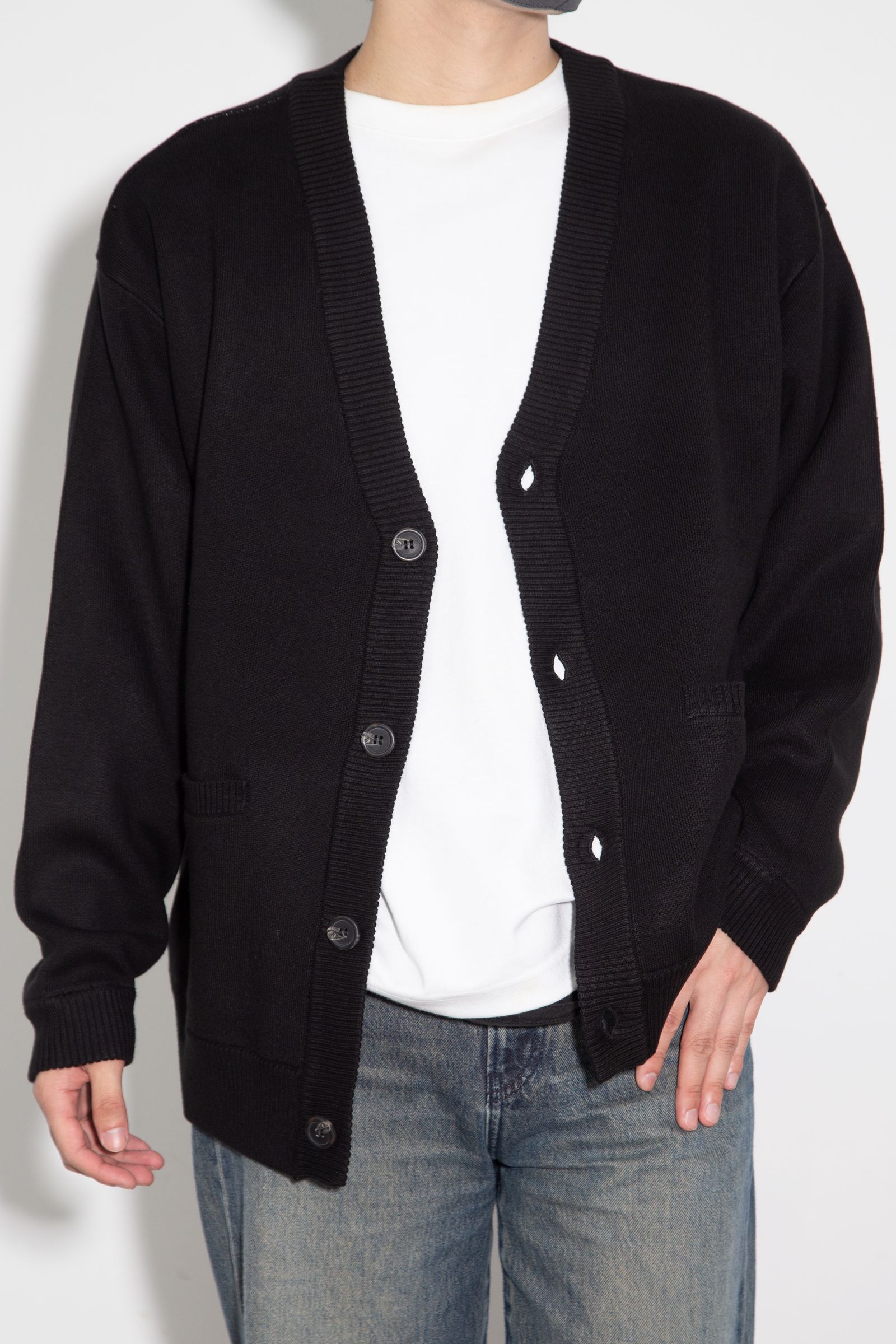 OG KNIT CARDIGAN / ブラック