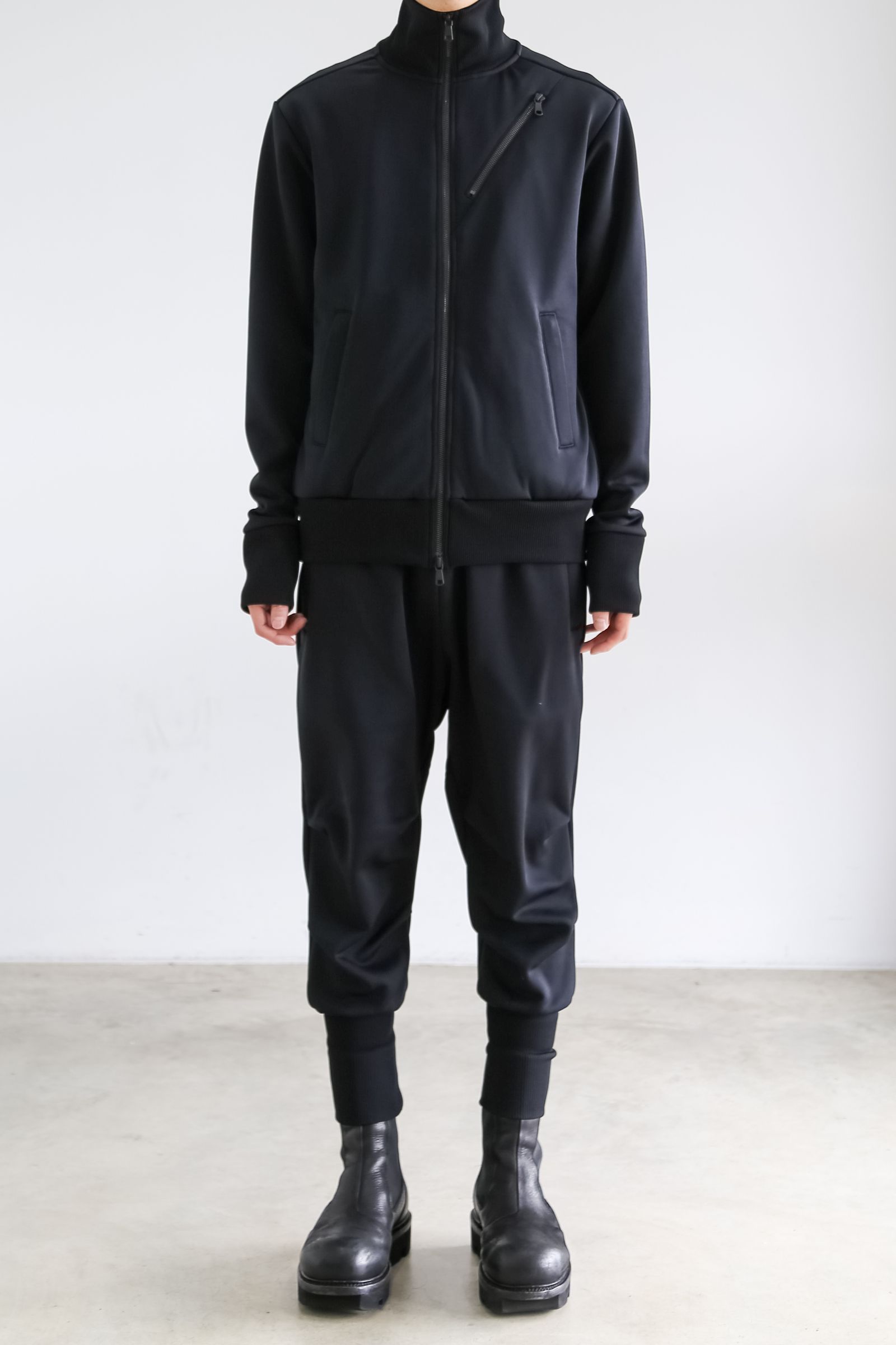 RIPVANWINKLE - BALLOON JERSEY PANTS / ブラック | Tempt