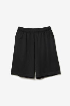 コットンダブルフェイス イージーショートパンツ / ブラック