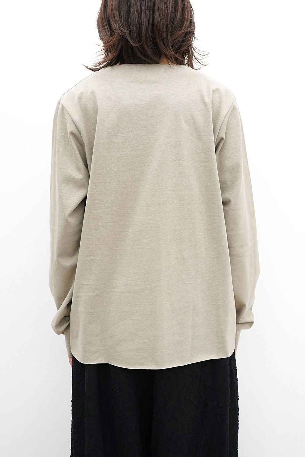 Crew Neck Long Sleeve Tee