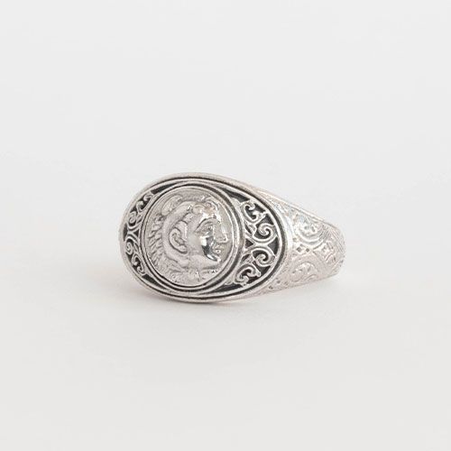 Alexander the Great Symbol Ring / GR060