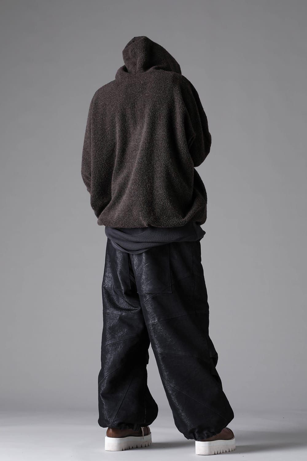 Panelled Denim Extra-Wide Pants