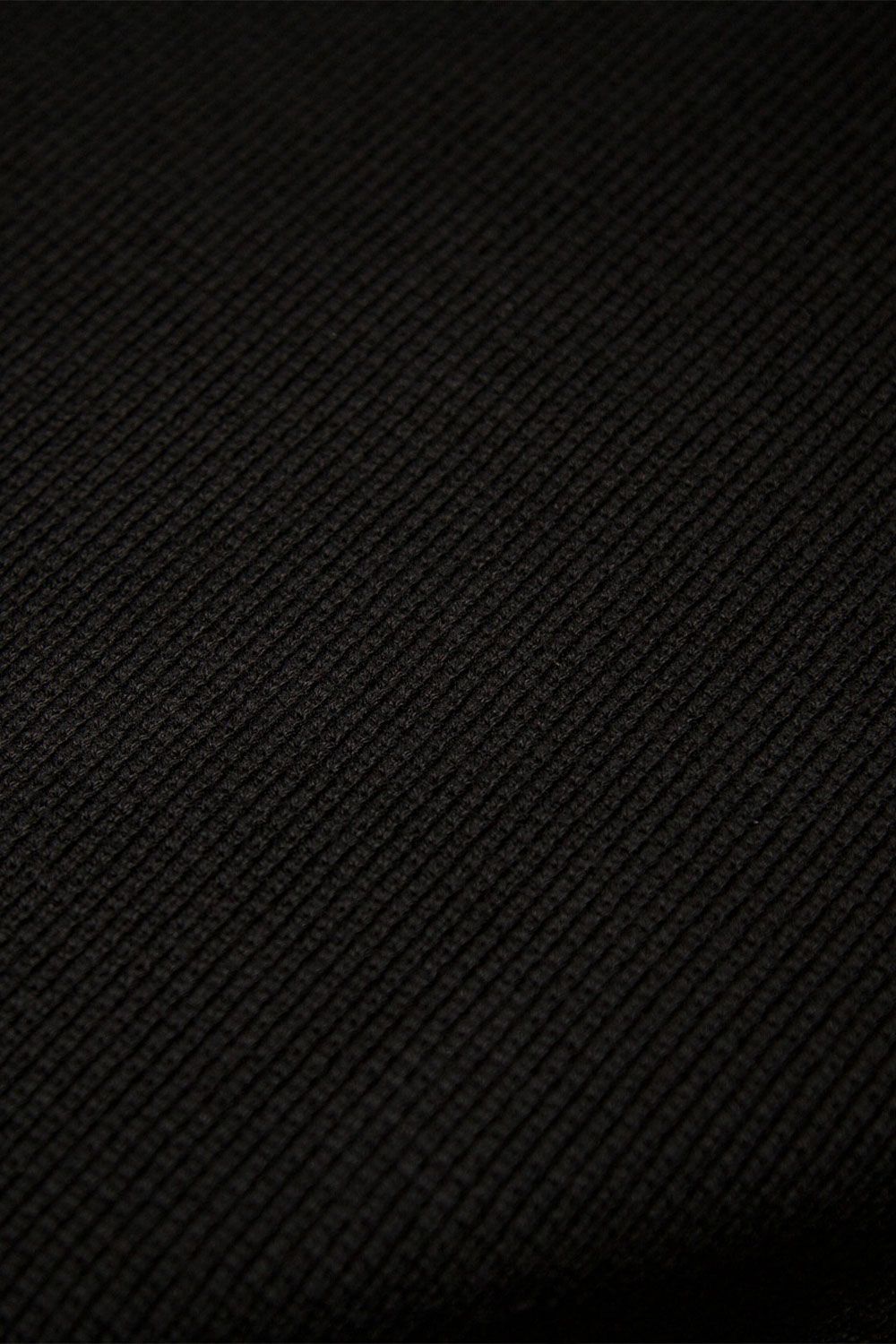 ミドル丈ワッフルタンクトップ / Middle Length Tank Top / ブラック / ag-10096-1