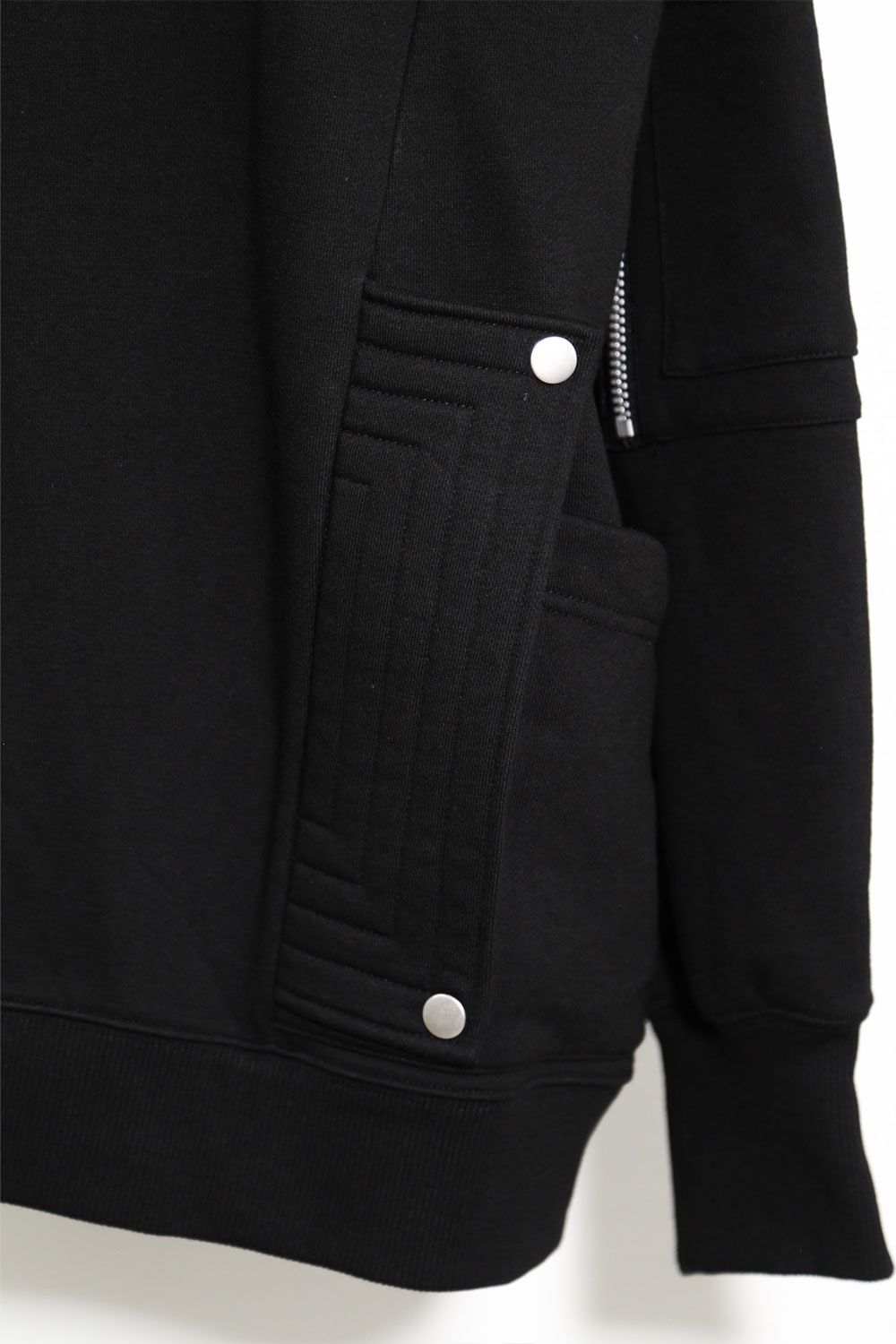 Sweat Millitary Hoodie / ブラック