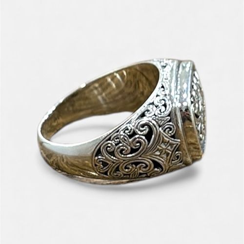 Mediterranean Ring in Sterling Silver / GR133
