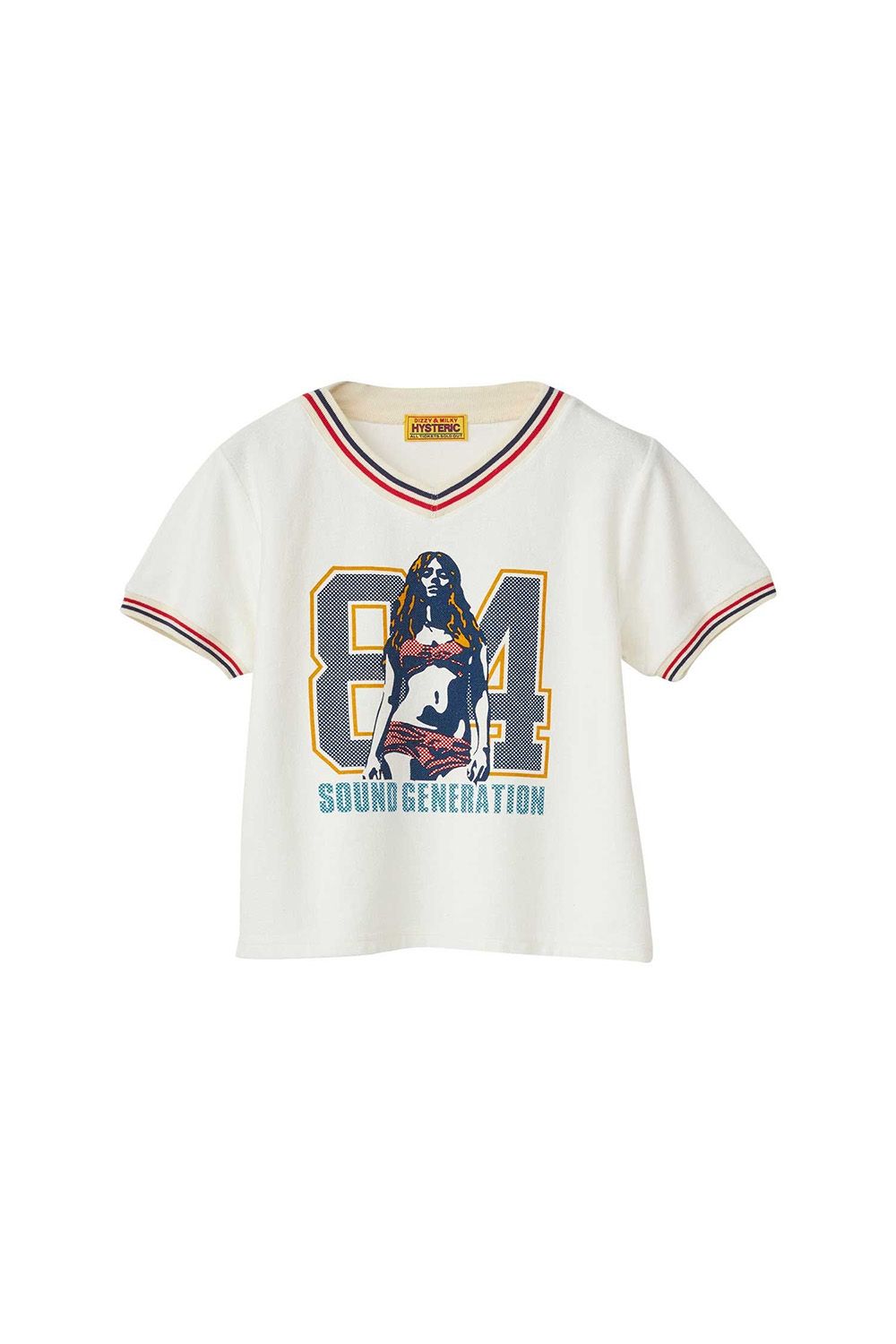 84 SOUNDS Tシャツ / ホワイト