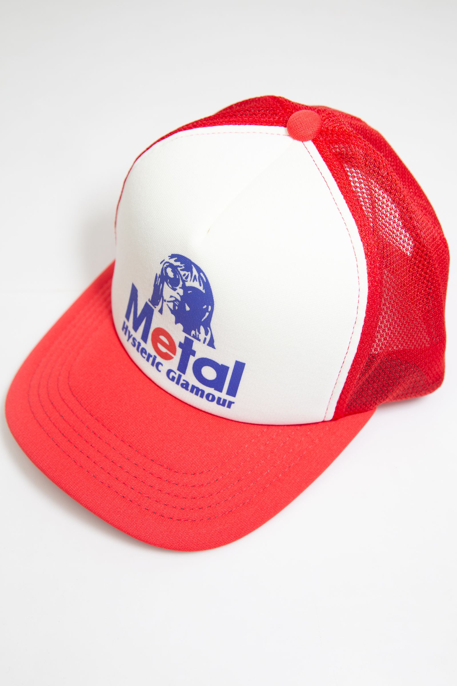 [購入は1人1点まで] METAL WOMAN メッシュキャップ / レッド