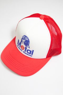 [購入は1人1点まで] METAL WOMAN メッシュキャップ / レッド
