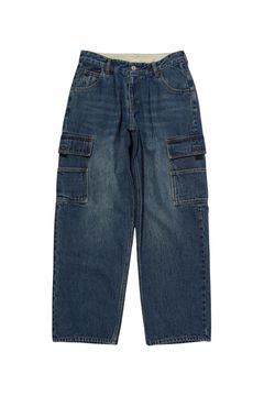 FACE WIDE CARGO PANTS / インディゴ