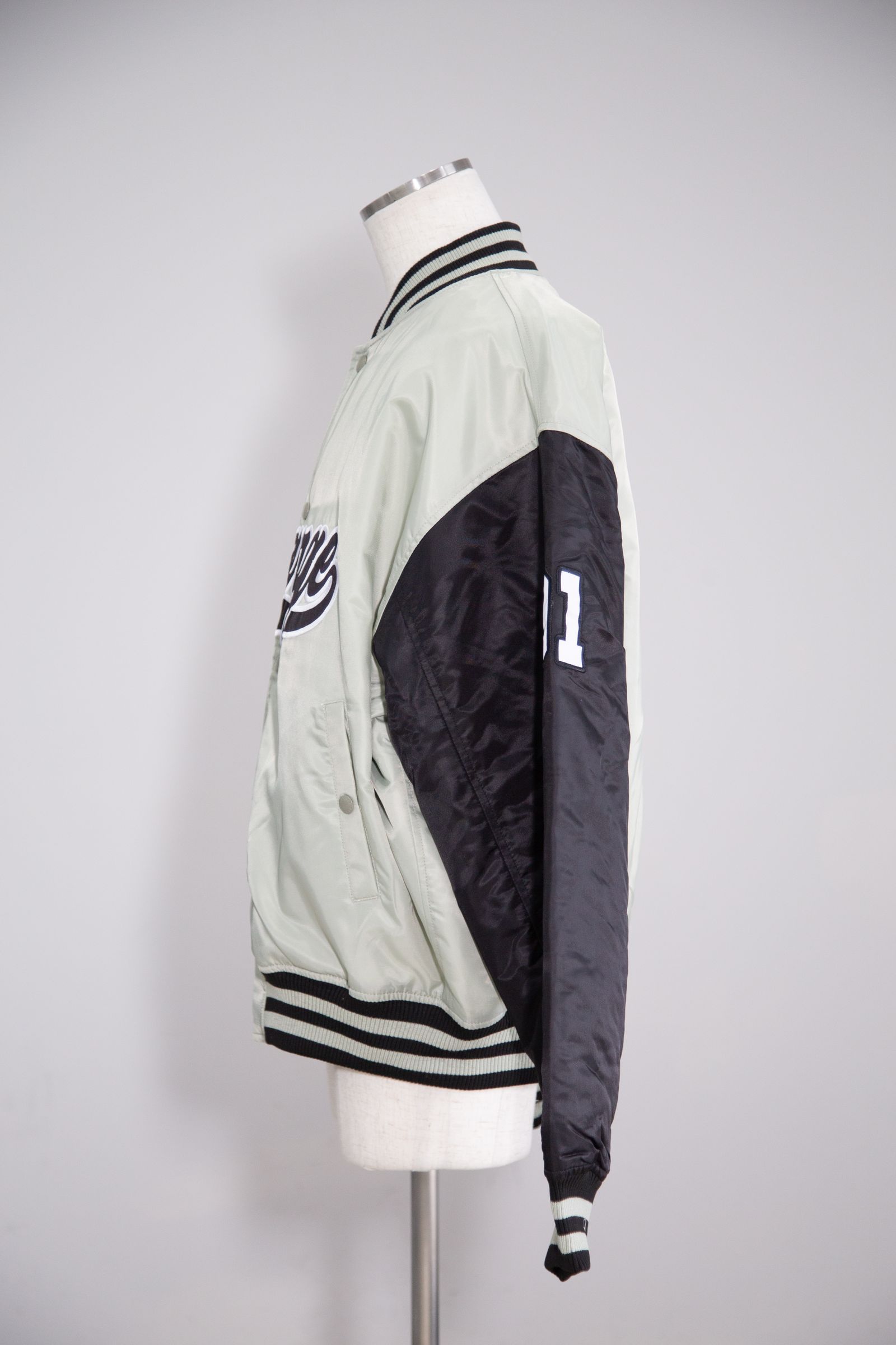 XLARGE - BASEBALL LOGO VARSITY JACKET / グレー | Tempt