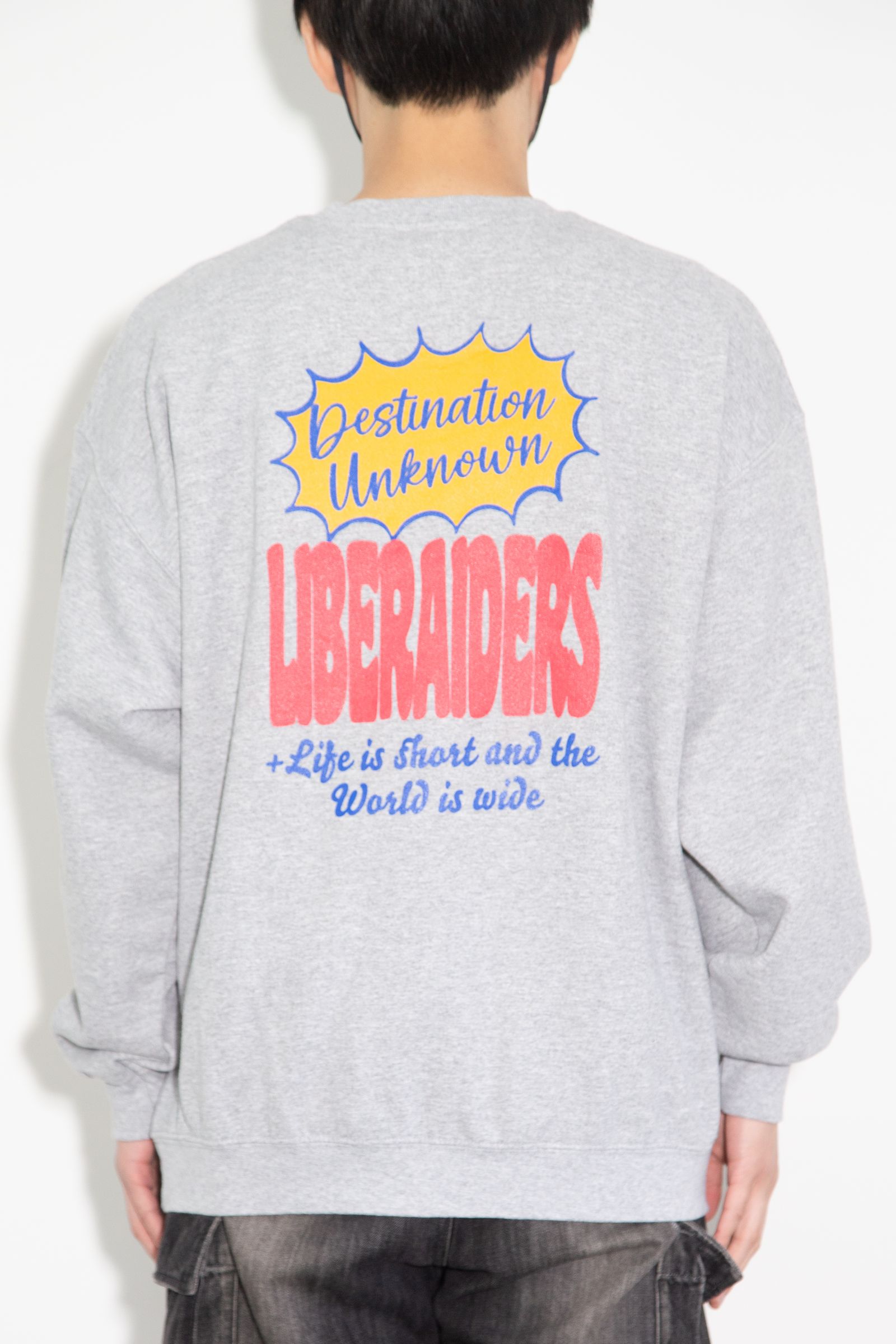 DIALOGUE BALLOON CREWNECK / グレー