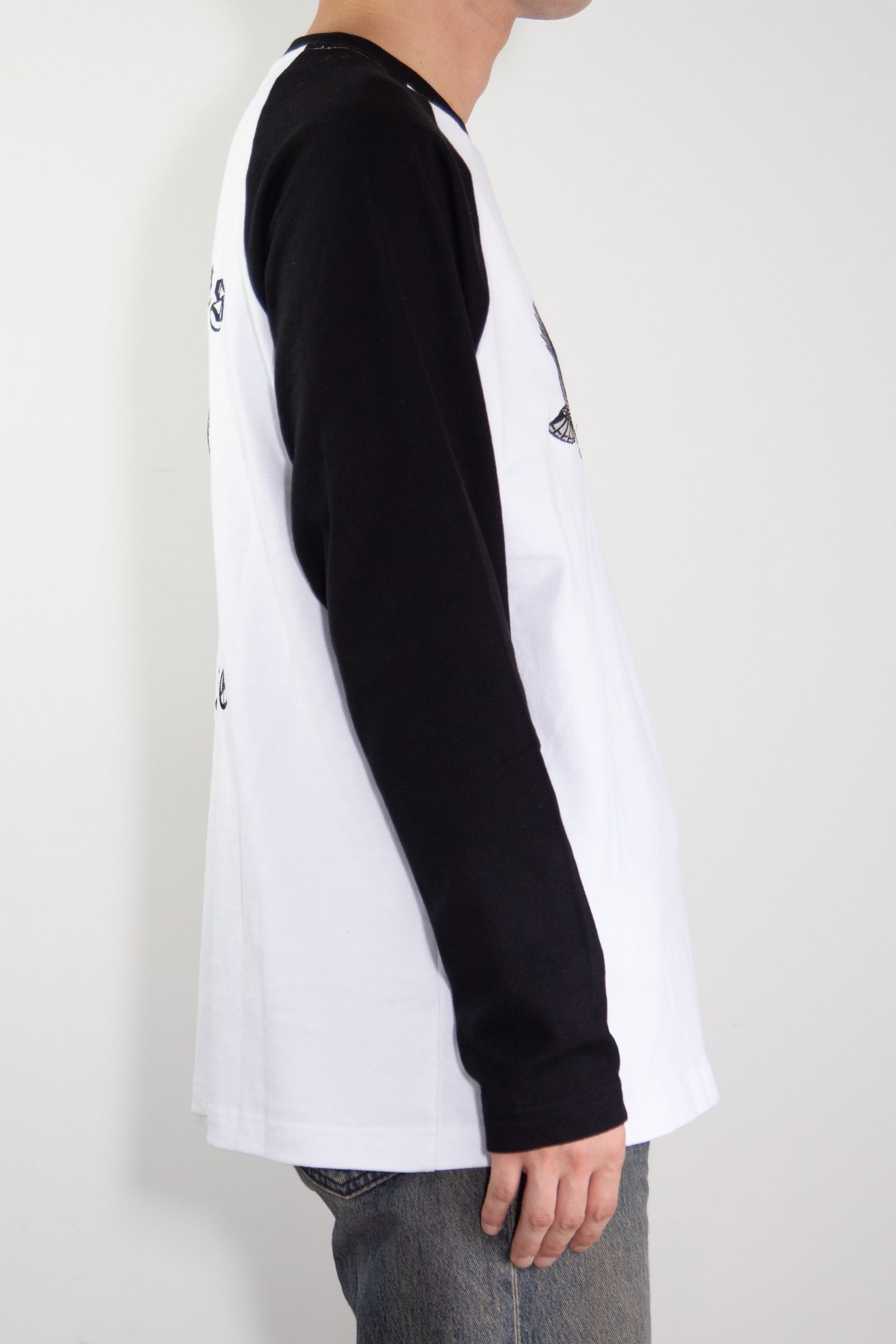 EAGLE RAGLAN L/S TEE / ブラック
