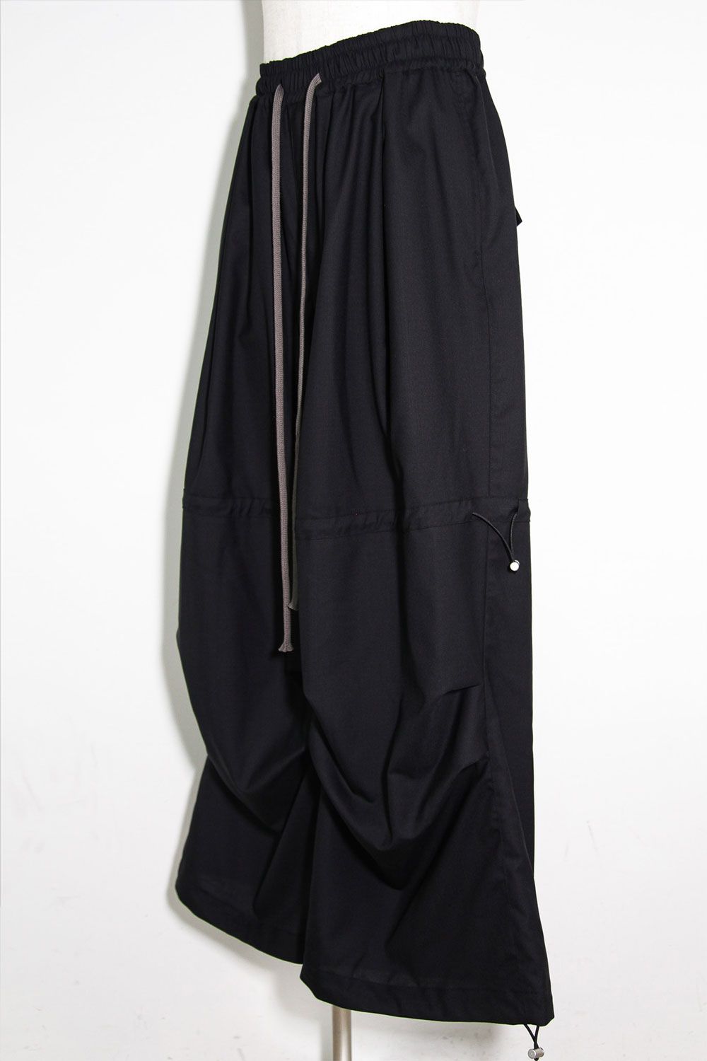 サマーウールワイドパンツ / Wide Pants / ブラック / ag-9093-1
