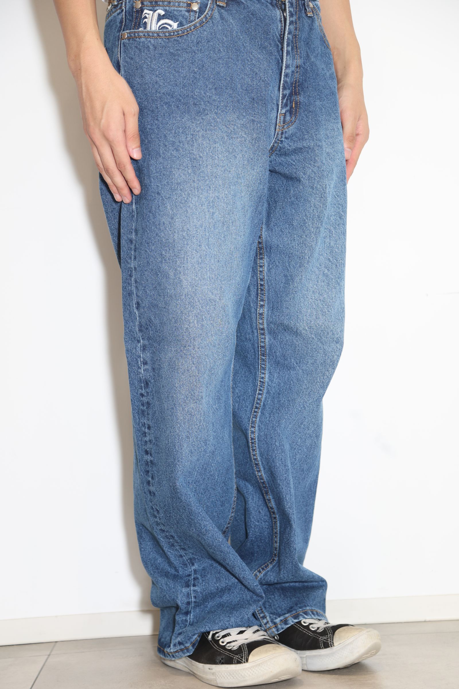 OLD ENGLISH DENIM PANTS / ライトインディゴ