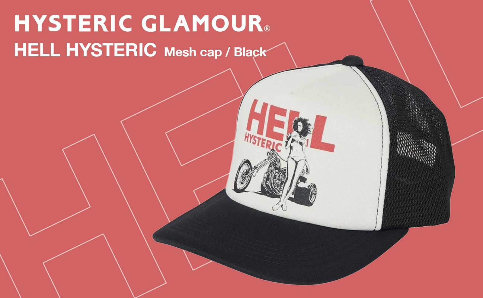 HYSTERIC GLAMOUR グラフィックキャップ HYSTERIC GLAMOUR