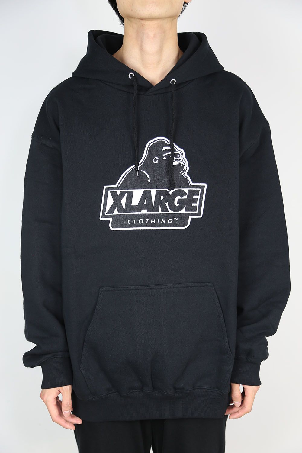 XLARGE - SLANTED OG PATCHED HOODED SWEAT / ネイビー | Tempt