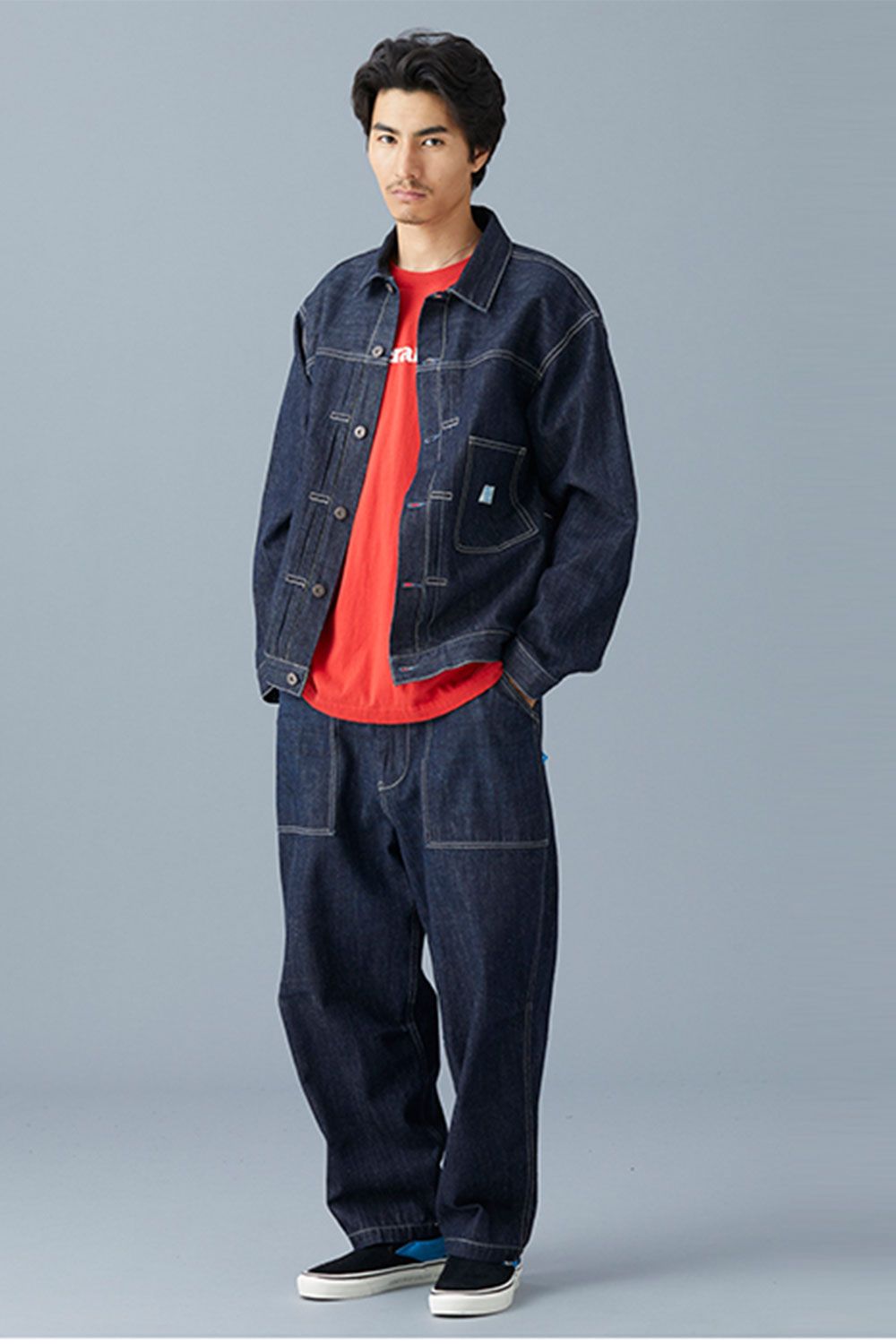 liberaiders - BAKER DENIM SARROUEL PANTS / ワンウォッシュ | Tempt