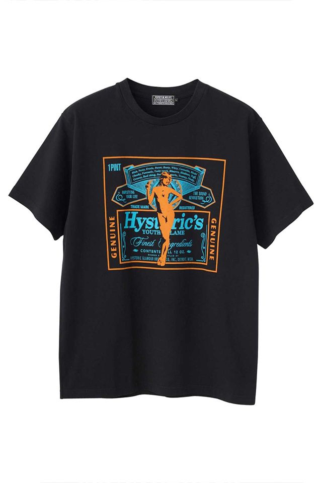 【未使用タグ付き】HYSTERIC GLAMOUR 2025SS TシャツXL 2025 New Mens T Shirts Hysteric Glamour Break From Yl_design_z