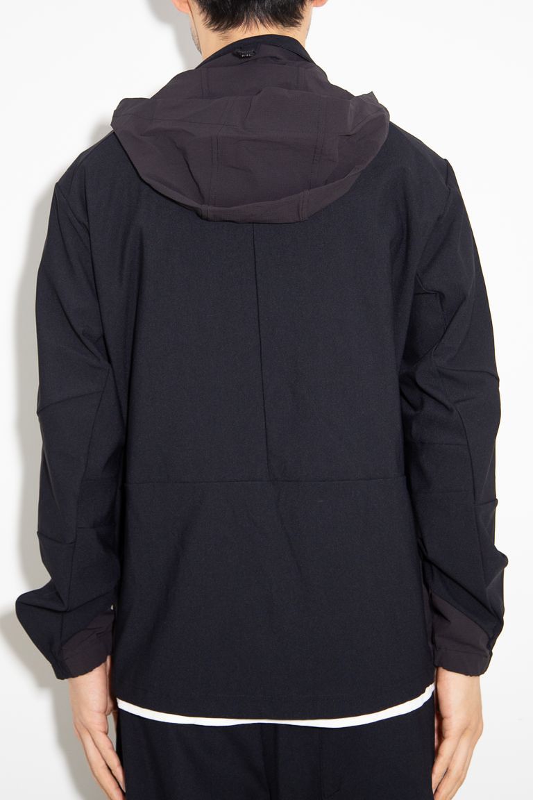 STAND HOODIE JACKET / ブラック