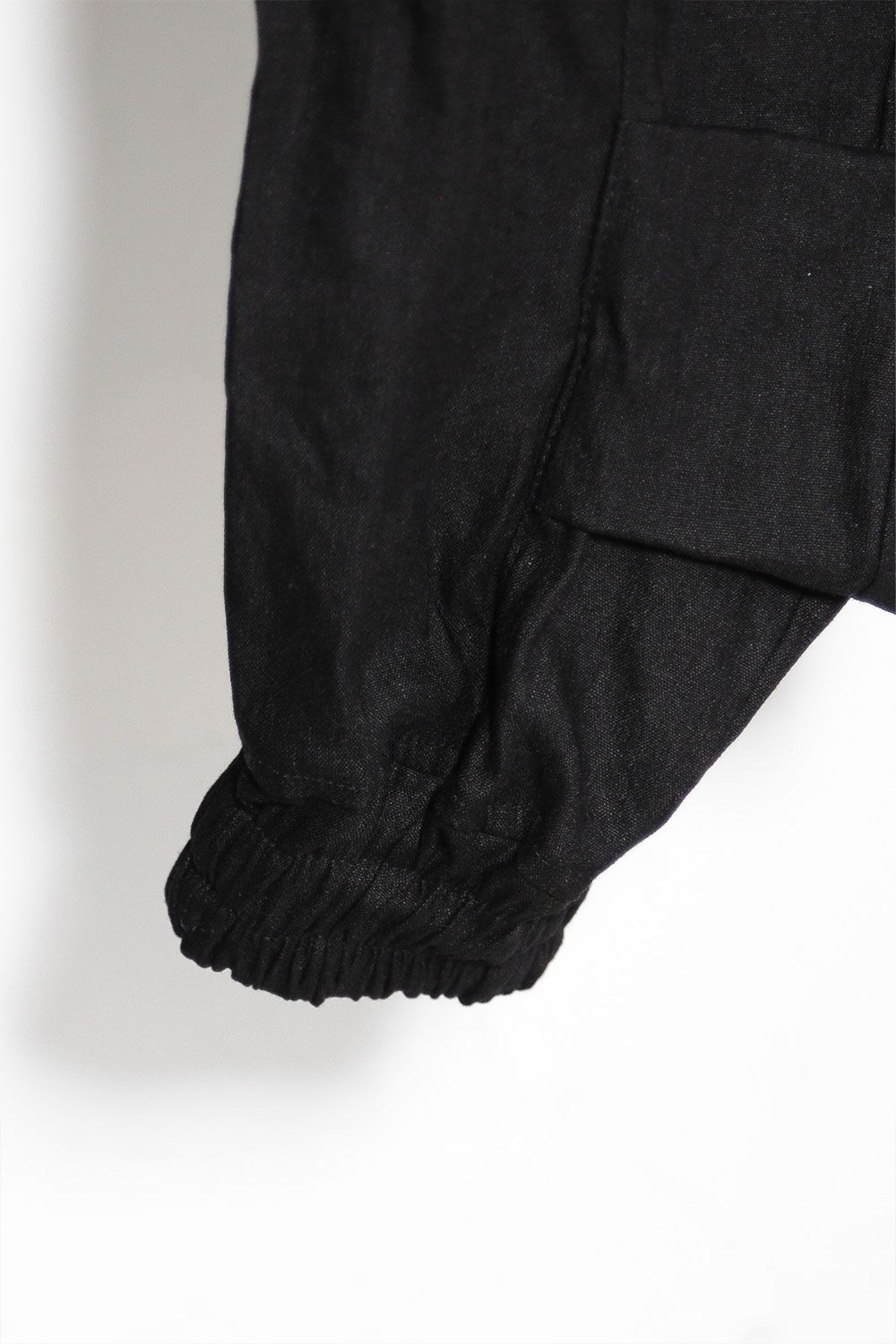 ミリタリーサルエルパンツ / Military Sarouel Long Pants / ブラック / ag-9067