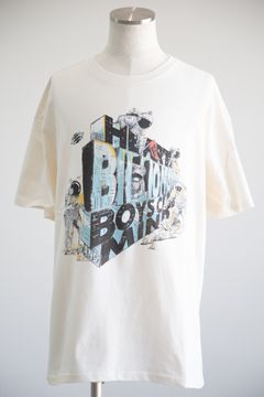 【BILLIONAIRE BOYS CLUB】BB DIAMOND WALL T-SHIRT / GARDENIA