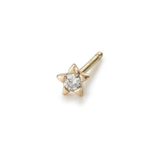 K18YG Minimal Star Pierce / クリアー