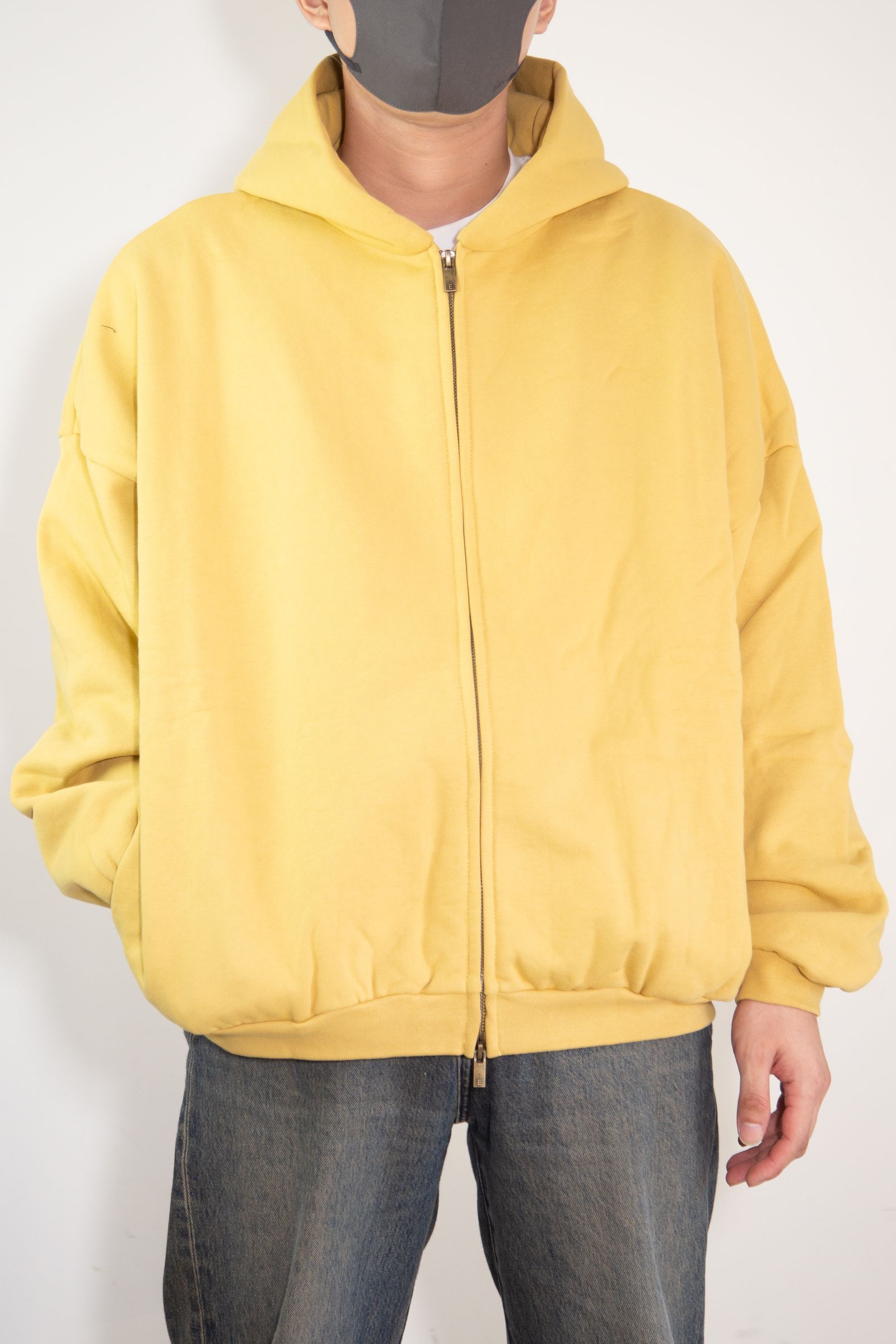 24FW HEAVY WEIGHT FULL ZIP HOODIE / アンバー