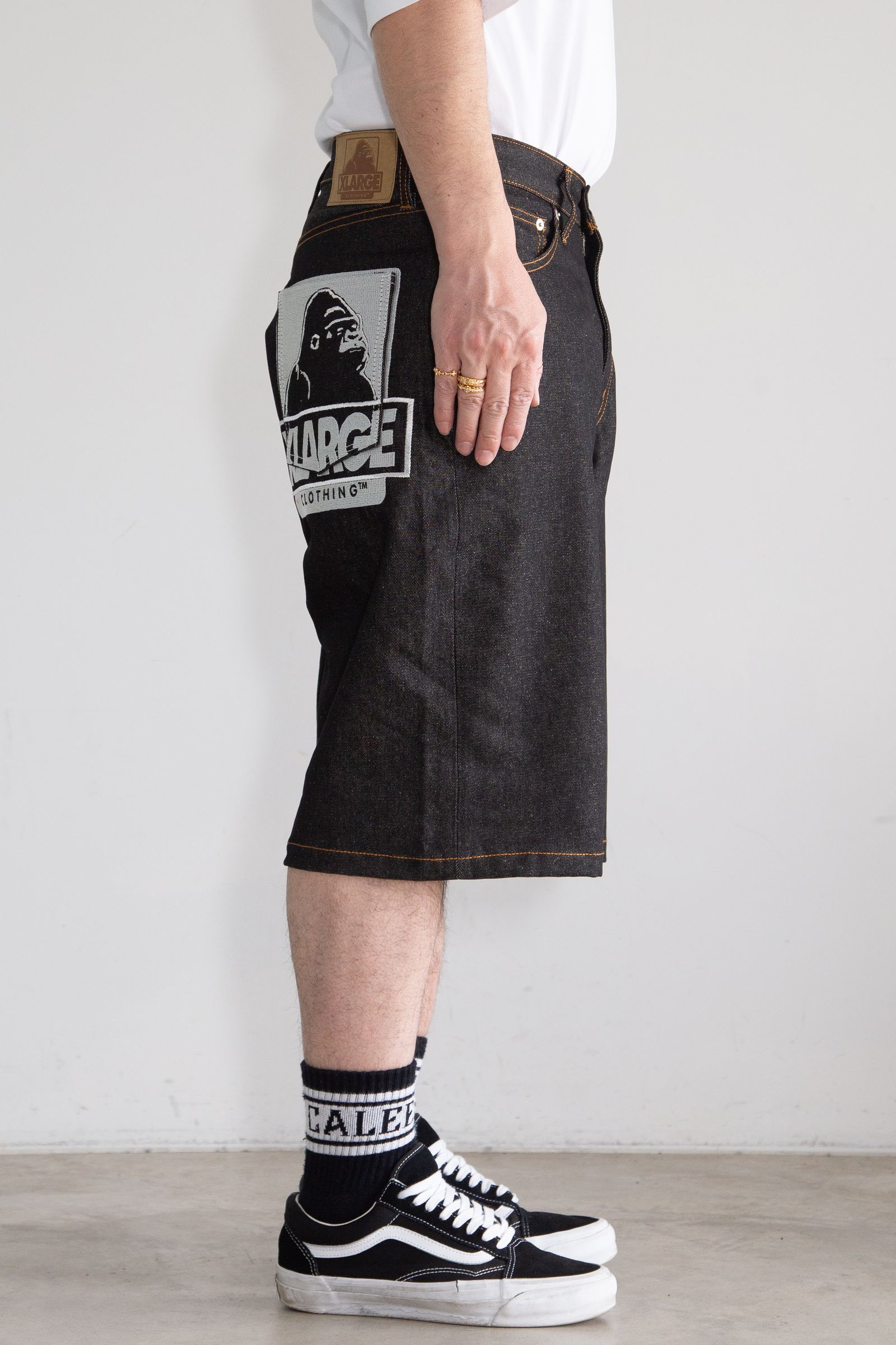 OG DENIM SHORT PANTS / ブラック