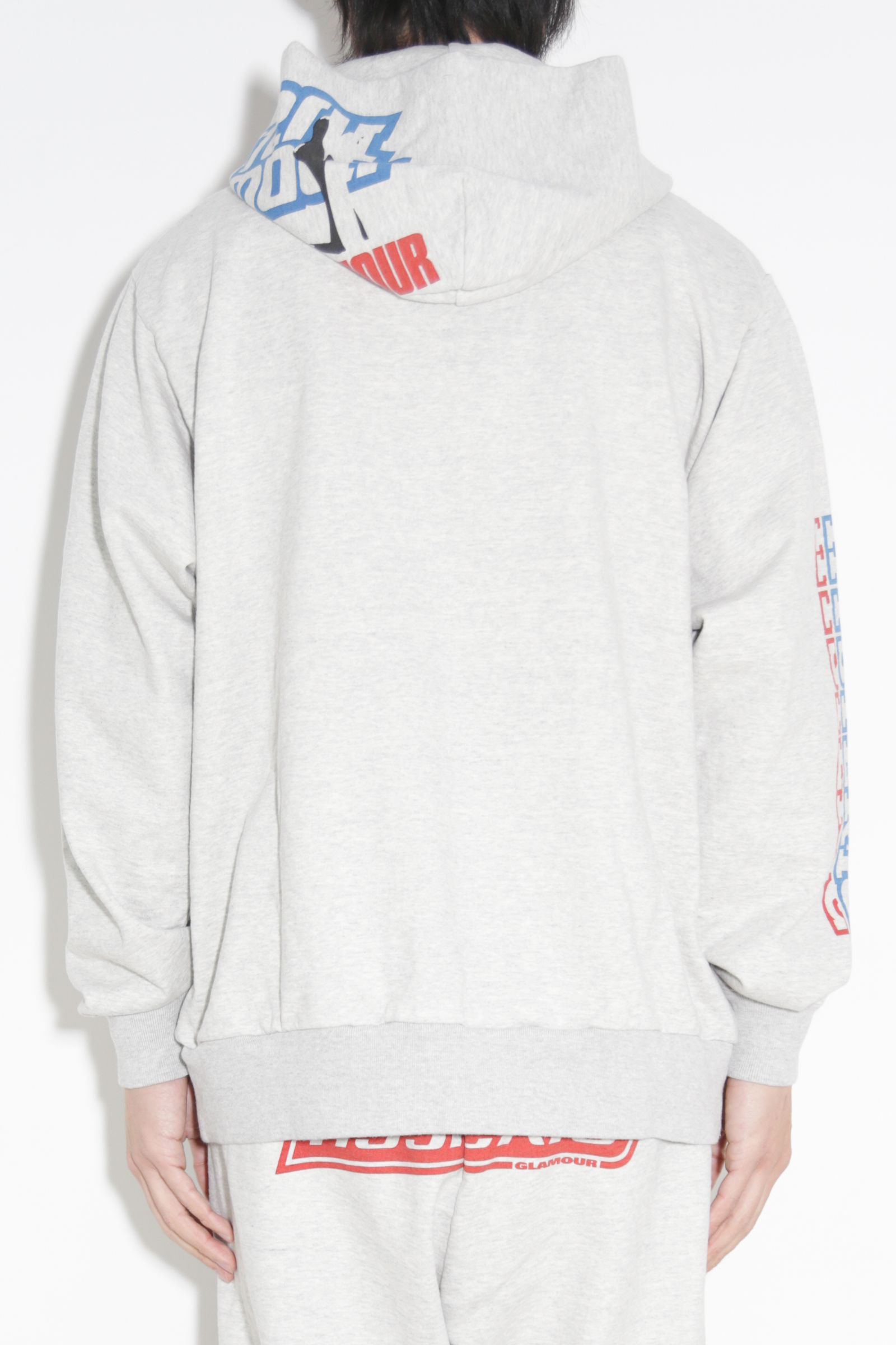 HG BOX LOGOS パーカー / トップグレー