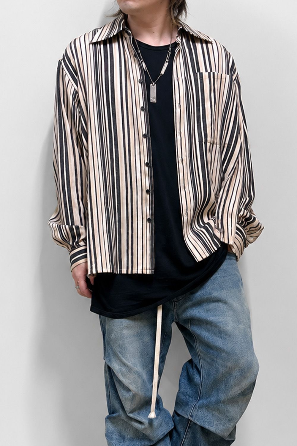 Striped Oversized Shirt