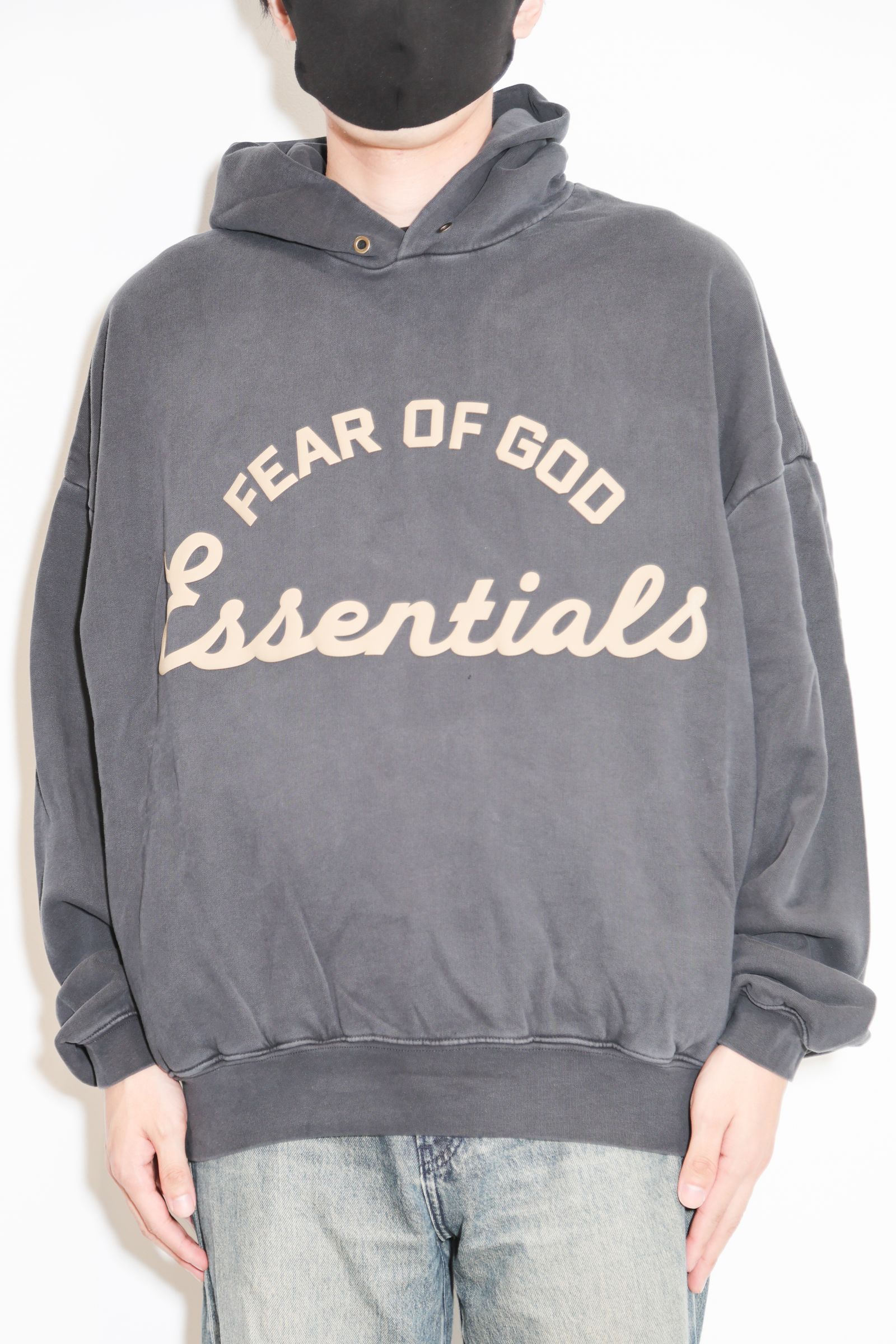 TRAINING 90S HOODIE / フェイデッドブラック