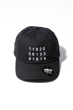 CAP TYPE B / ブラック×ホワイト、ブラック