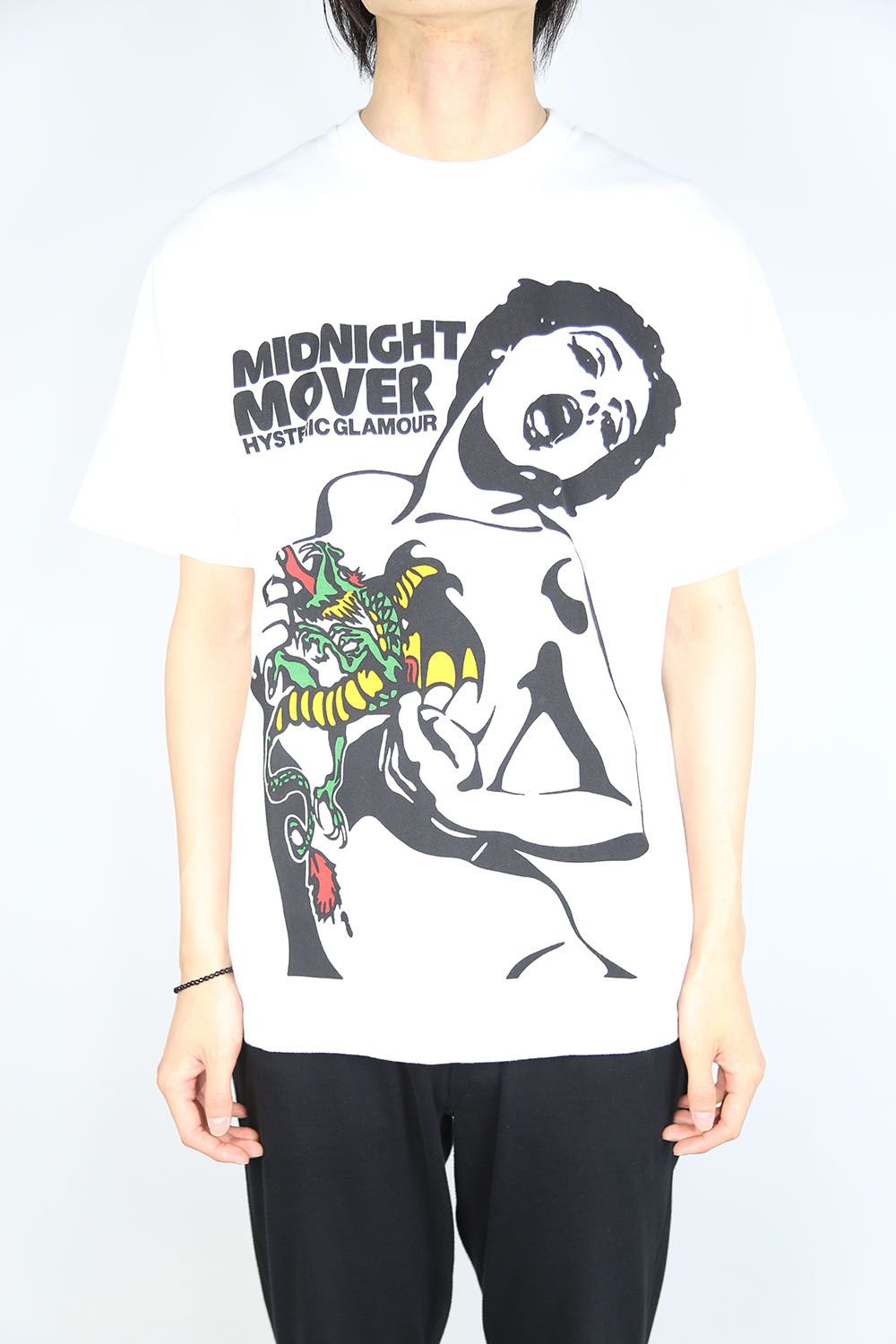 HYSTERIC GLAMOUR - MIDNIGHT MOVER Tシャツ / チャコール | Tempt