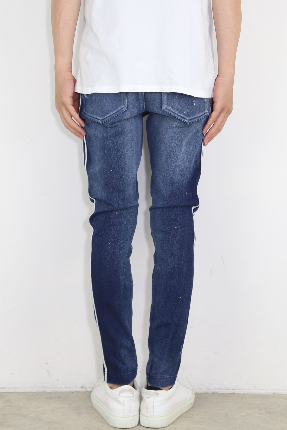 【人気継続商品】EX denim jersey BLINDLINE PT / ダークインディゴ