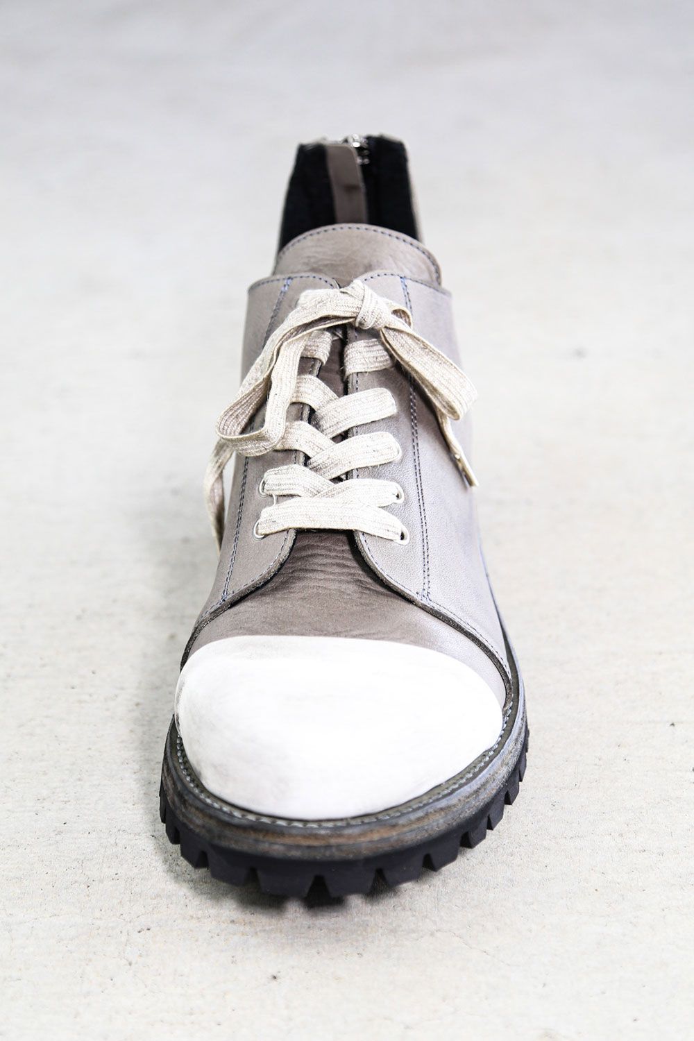 【A.F ARTEFACT x Portaille】レザーシューズ / Leather Shoes / グレー