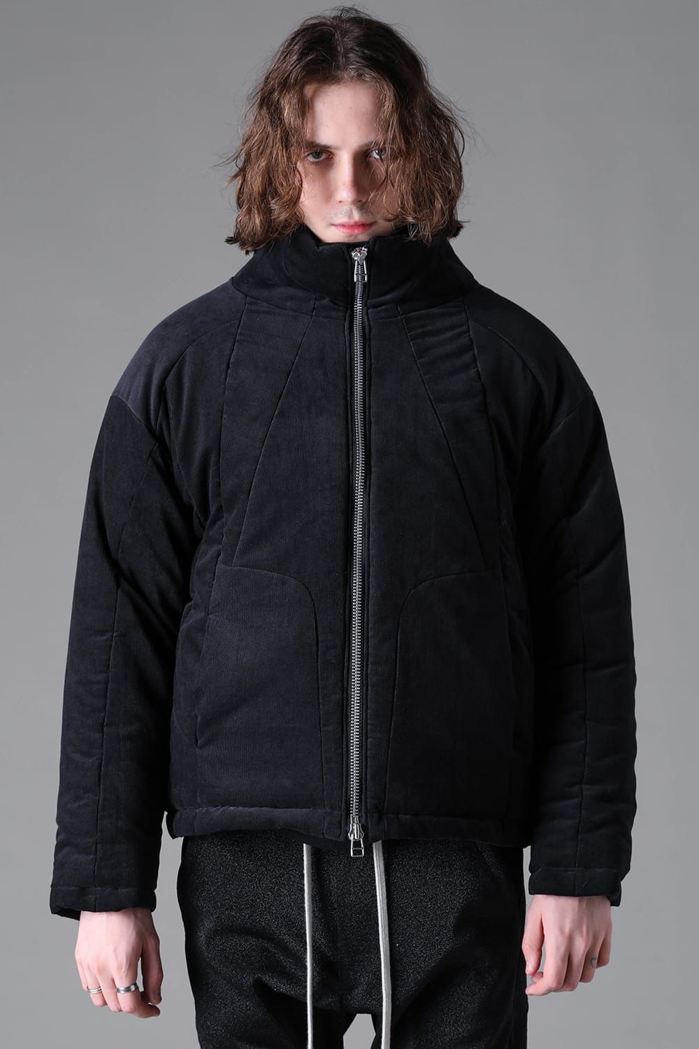 Corduroy Padded Blouson