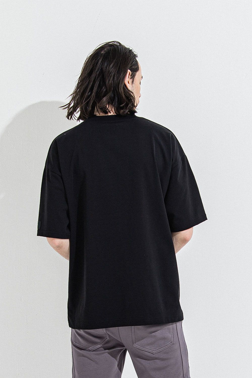 RC OVER TEE / ブラック×ブラック