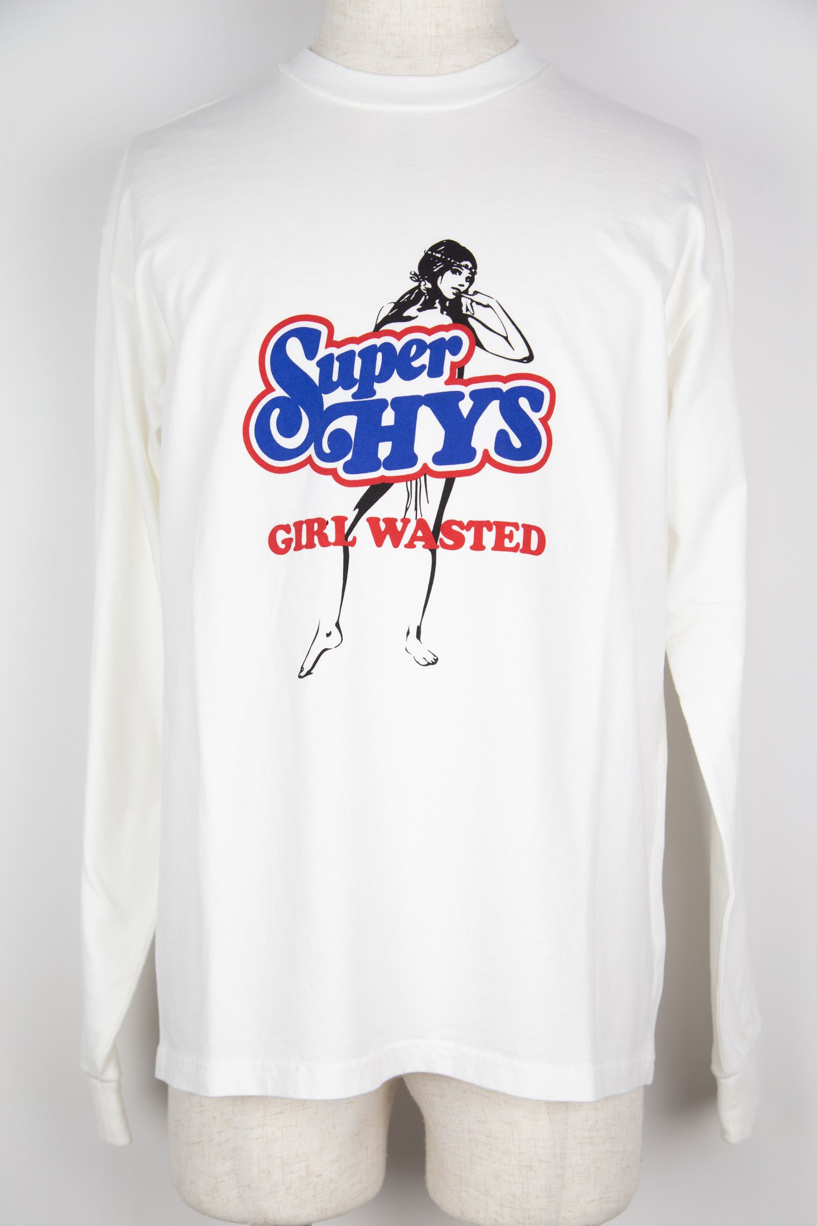 HYSTERIC GLAMOUR - SUPER GIRL Tシャツ / ブラック | Tempt