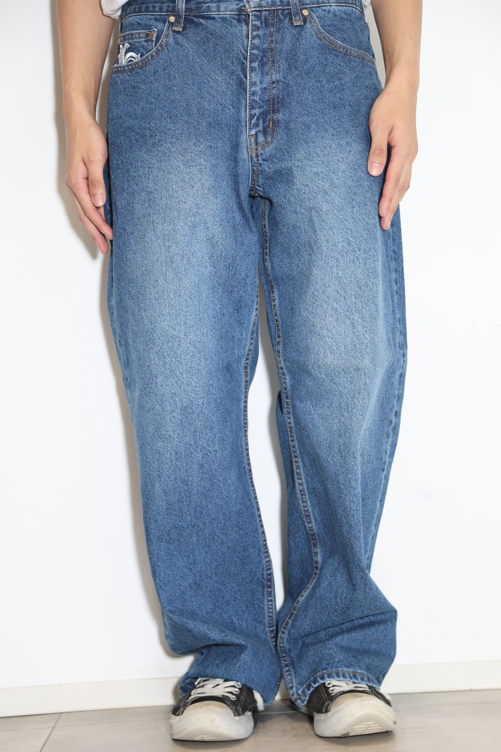 OLD ENGLISH DENIM PANTS / ライトインディゴ