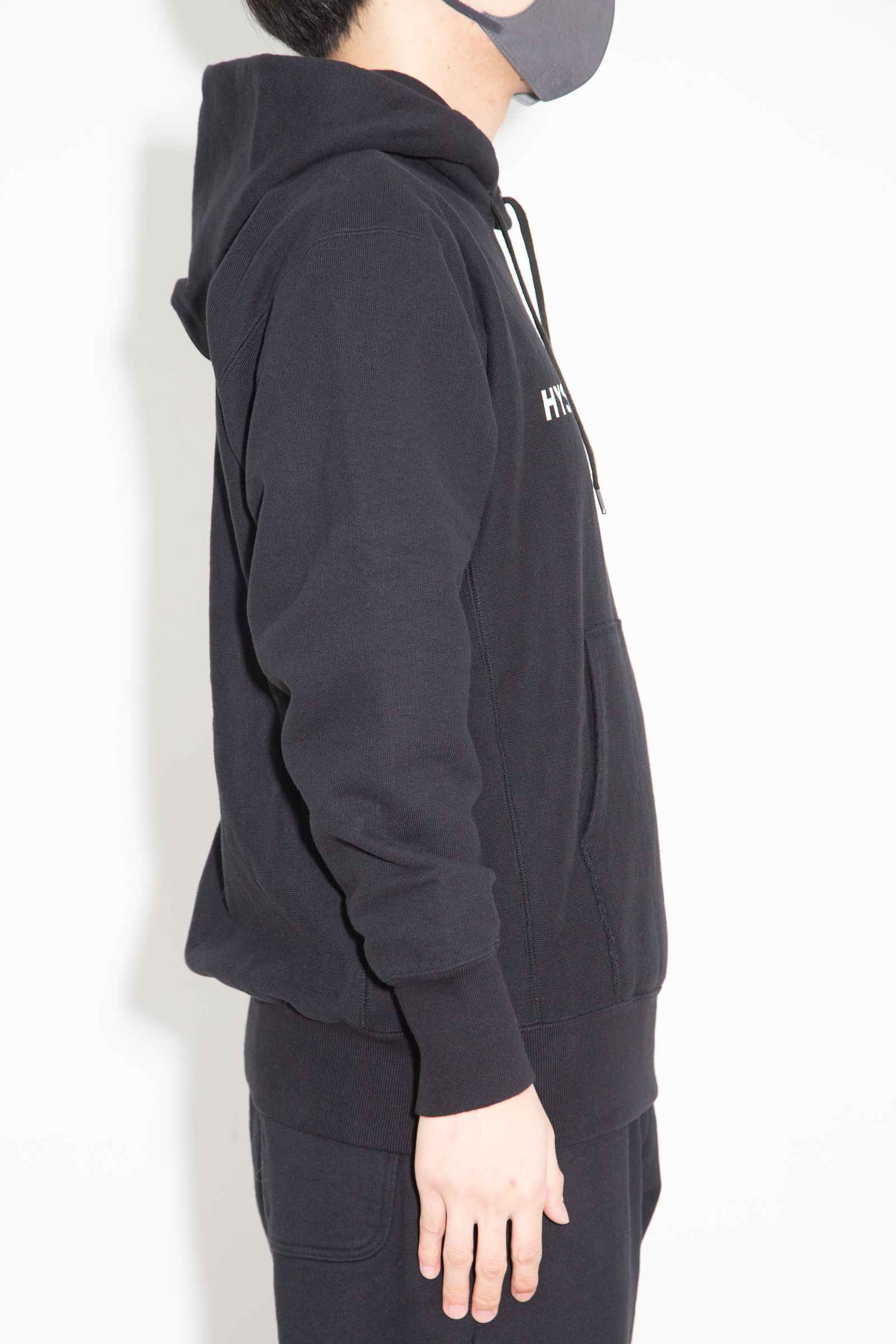 HYS LOGO パーカー / ブラック