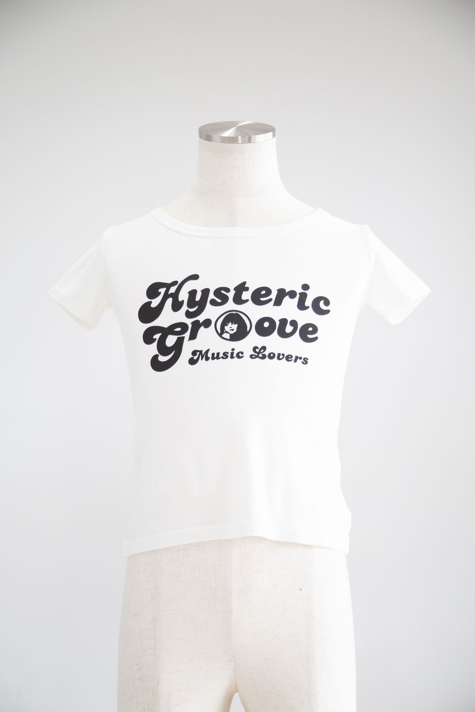 HYSTERIC GLAMOUR - MUSIC LOVERS チビTシャツ / ブラック | Tempt