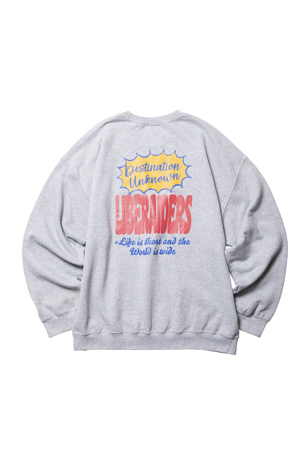 DIALOGUE BALLOON CREWNECK / グレー