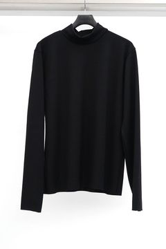 high neck knit pullover